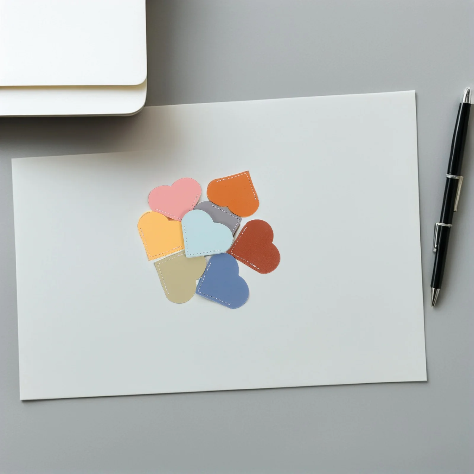 8Pcs Heart Corner Bookmarks Cute Mini Heart Shaped Bookmarks Book Page Markers Reading Accessories School Office Supplies
8Pcs Heart Corner Bookmarks Cute Mini Heart Shaped Bookmarks Book Page Markers Reading Accessories School Office Supplies