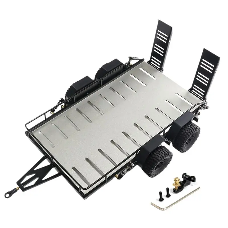 FULL-Metal Trailer Car Hopper Trail For Traxxas 1/18 TRX4M Cars Trailer Heavy Duty Truck DIY Parts
FULL-Metal Trailer Car Hopper Trail For Traxxas 1/18 TRX4M Cars Trailer Heavy Duty Truck DIY Parts