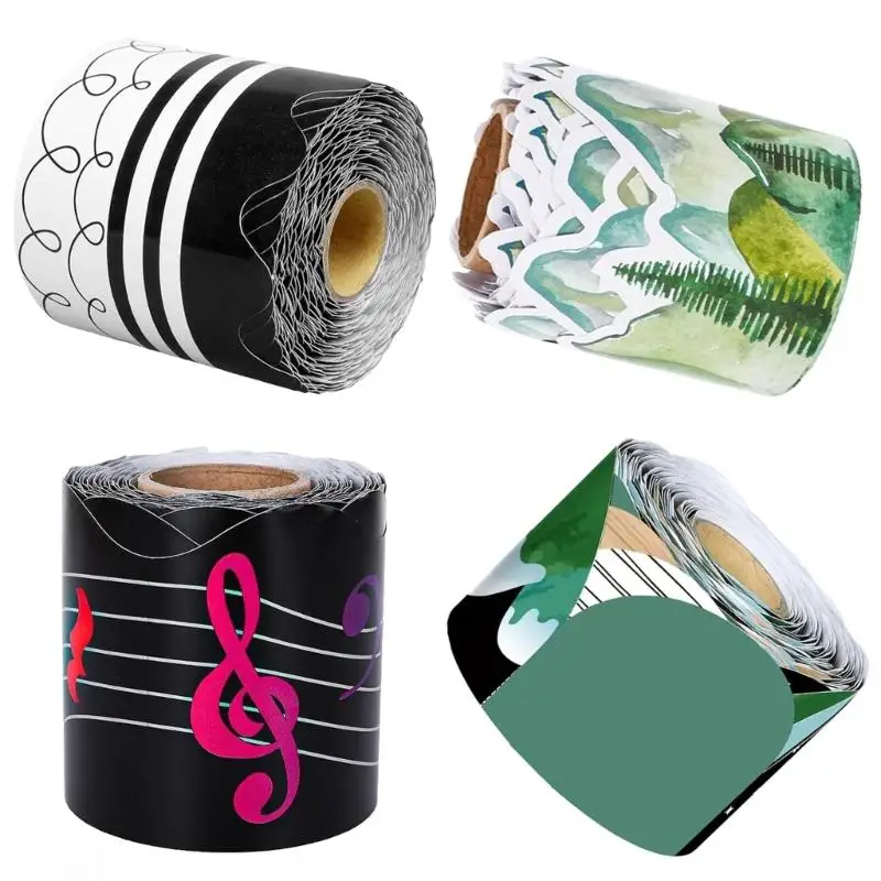 D08B Scalloped Bulletin Board Border Decorative Classroom Border Bulletin Board Trim Sticker for Back to School Decoration
D08B Scalloped Bulletin Board Border Decorative Classroom Border Bulletin Board Trim Sticker for Back to School Decoration