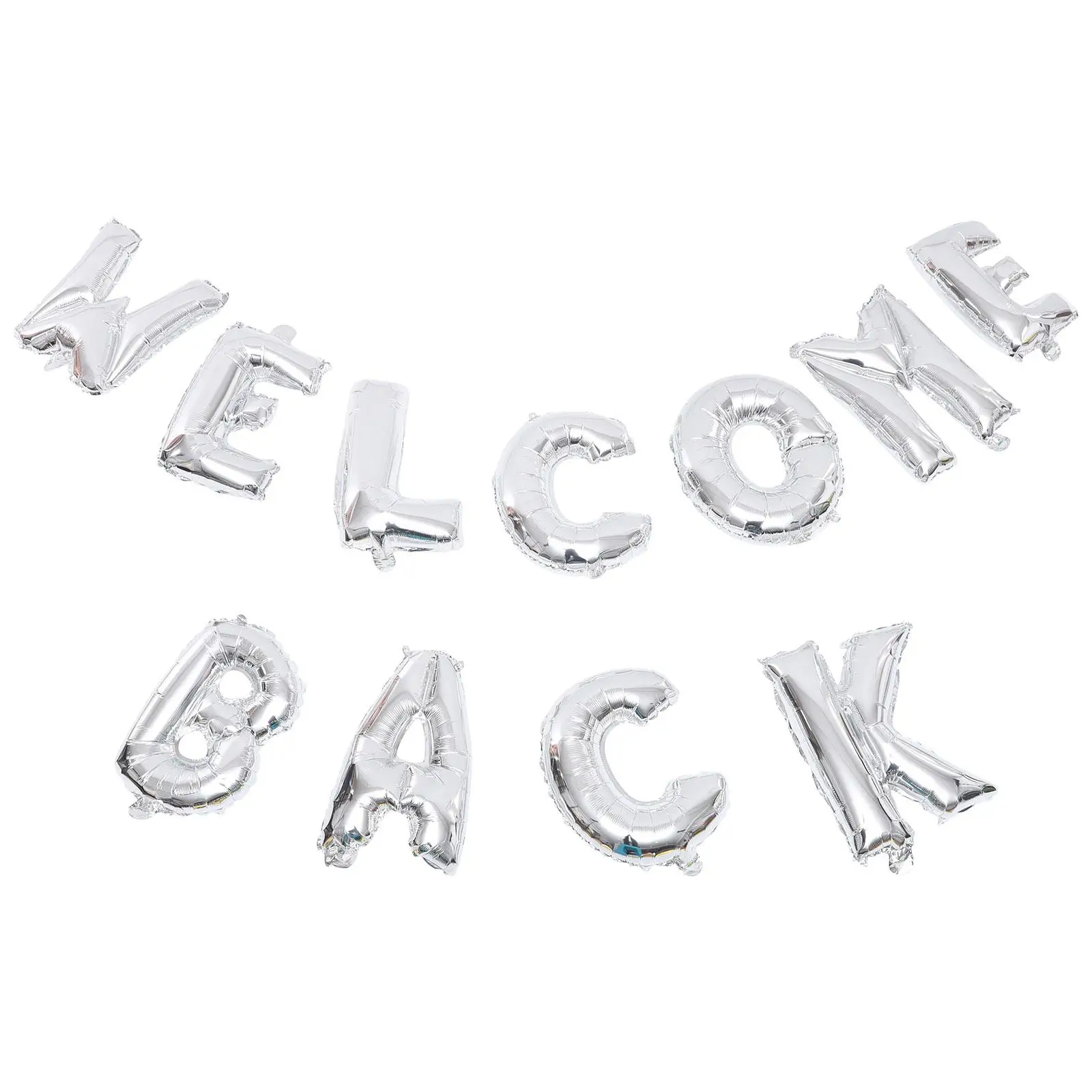 Balloons Welcome Letter Party Letters Back to School Decorations Aluminum Foil Alphabet Silver Home Office
Balloons Welcome Letter Party Letters Back to School Decorations Aluminum Foil Alphabet Silver Home Office