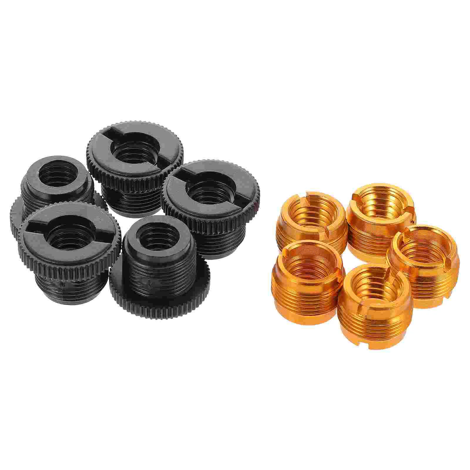 10 Pcs Microphone Clip Nut Thread Adapter Mount Screw Female Camera Tripod 3/8 to 5/8 Adapters Dome
10 Pcs Microphone Clip Nut Thread Adapter Mount Screw Female Camera Tripod 3/8 to 5/8 Adapters Dome