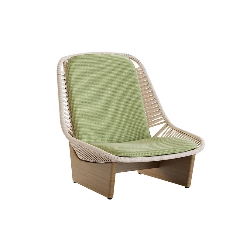 #Outdoor Rope Weaving Lounge Chair Solid Wood Legs Sage Green Cushions Weather Resistant Patio Garden Furniture Balcony Backyard
#Outdoor Rope Weaving Lounge Chair Solid Wood Legs Sage Green Cushions Weather Resistant Patio Garden Furniture Balcony Backyard