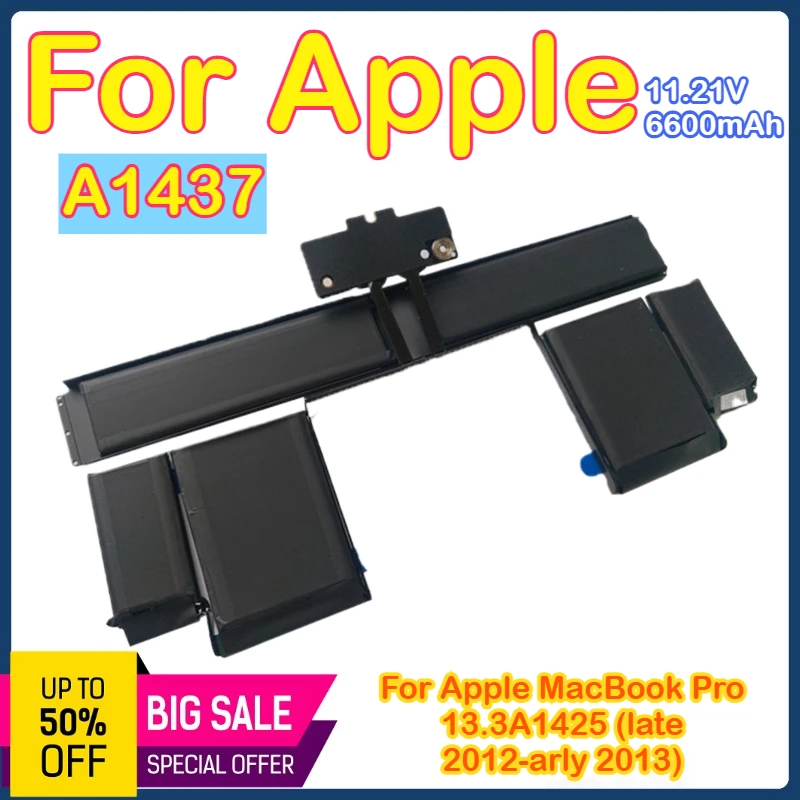 A1437 For MacBook A1437 Battery A1425 MD212 Laptop Battery
A1437 For MacBook A1437 Battery A1425 MD212 Laptop Battery