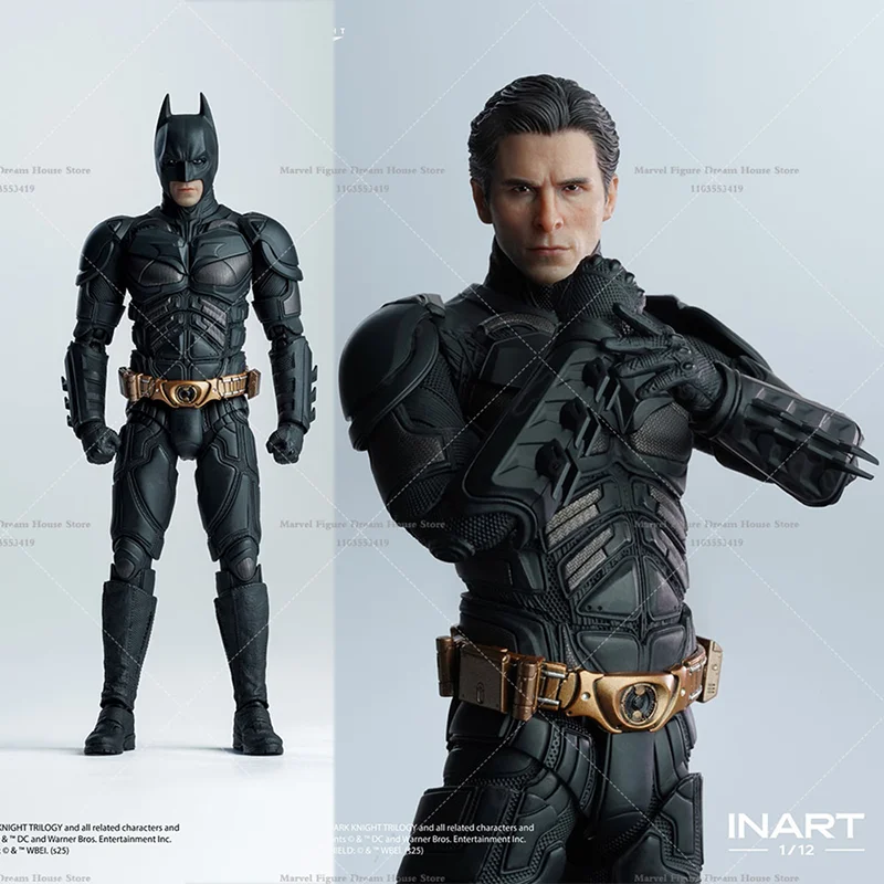 In stock INART 1/12 Scale Bat Superhero Bruce Gotham City Richman The Dark Knight 6-inch Full Set Action Figure Male Soldier Toy
In stock INART 1/12 Scale Bat Superhero Bruce Gotham City Richman The Dark Knight 6-inch Full Set Action Figure Male Soldier Toy