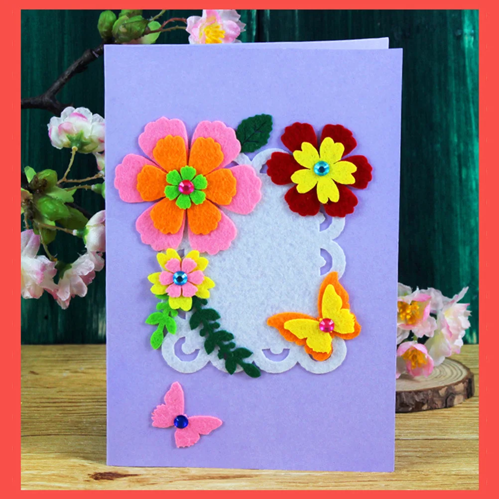4 Pcs Greeting Card Material Package Craft Kit DIY Folded Invitation Making Handmade Matching Envelope
4 Pcs Greeting Card Material Package Craft Kit DIY Folded Invitation Making Handmade Matching Envelope