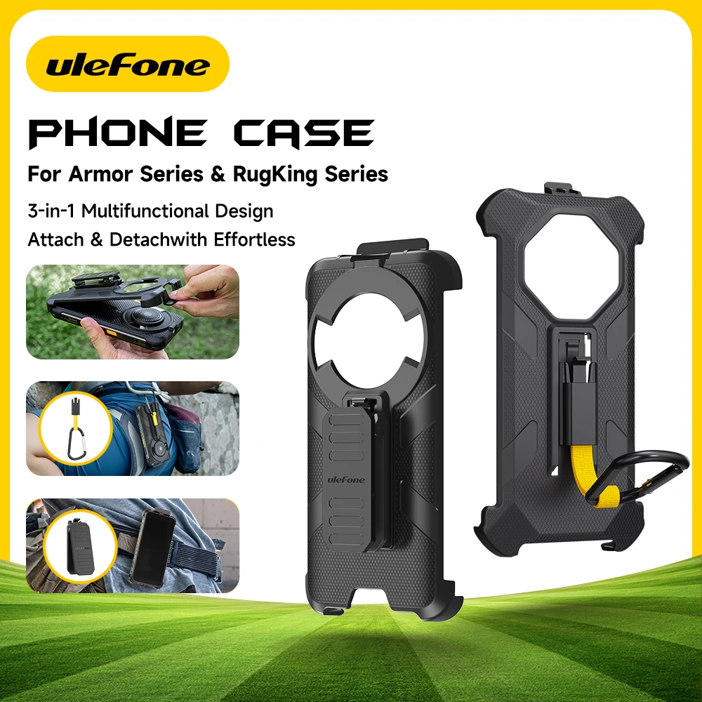 Ulefone Rugged Phone Case — PC Material Shockproof Multi-functional Protective Cover for Armor Series & RugKing Series Models
Ulefone Rugged Phone Case — PC Material Shockproof Multi-functional Protective Cover for Armor Series & RugKing Series Models