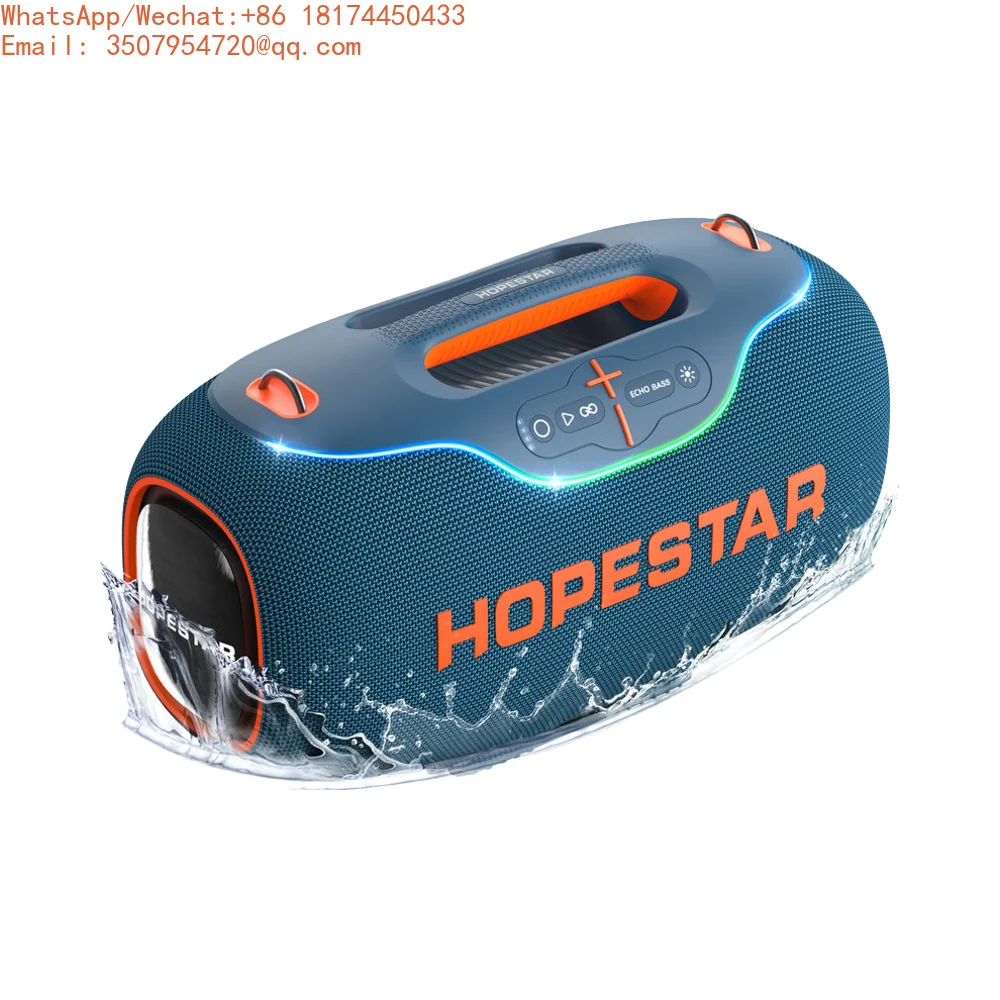 Hopestar Speaker A80 High Quality Portable Audio Players 350W RGB Wireless Subwoofer Home Theatre USB For Parties Computers DC
Hopestar Speaker A80 High Quality Portable Audio Players 350W RGB Wireless Subwoofer Home Theatre USB For Parties Computers DC