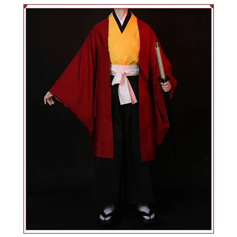 Japanese Anime Figue Samurai Tsugikuni Yoriichi Cloak Coat Trousers Belt Men Halloween
Japanese Anime Figue Samurai Tsugikuni Yoriichi Cloak Coat Trousers Belt Men Halloween