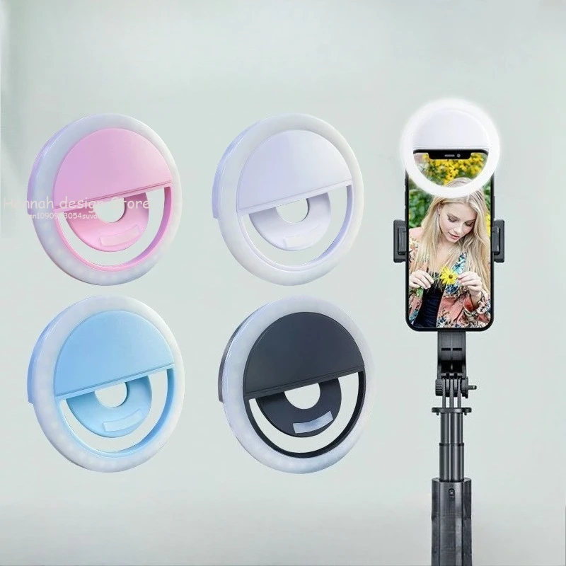 Led Selfie Ring Light Portable USB Charge Phone Lens Lamp Mobile Phone Live Broadcast Video Selfie Fill Light for All Smartphone
Led Selfie Ring Light Portable USB Charge Phone Lens Lamp Mobile Phone Live Broadcast Video Selfie Fill Light for All Smartphone