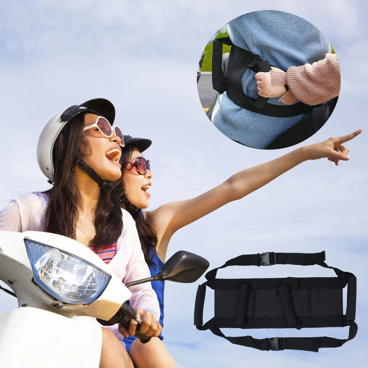 Motorcycle Safety Strap Passenger Retractable Oxford Wear Resistant Kids Baby Riding Easy Install Practical
Motorcycle Safety Strap Passenger Retractable Oxford Wear Resistant Kids Baby Riding Easy Install Practical