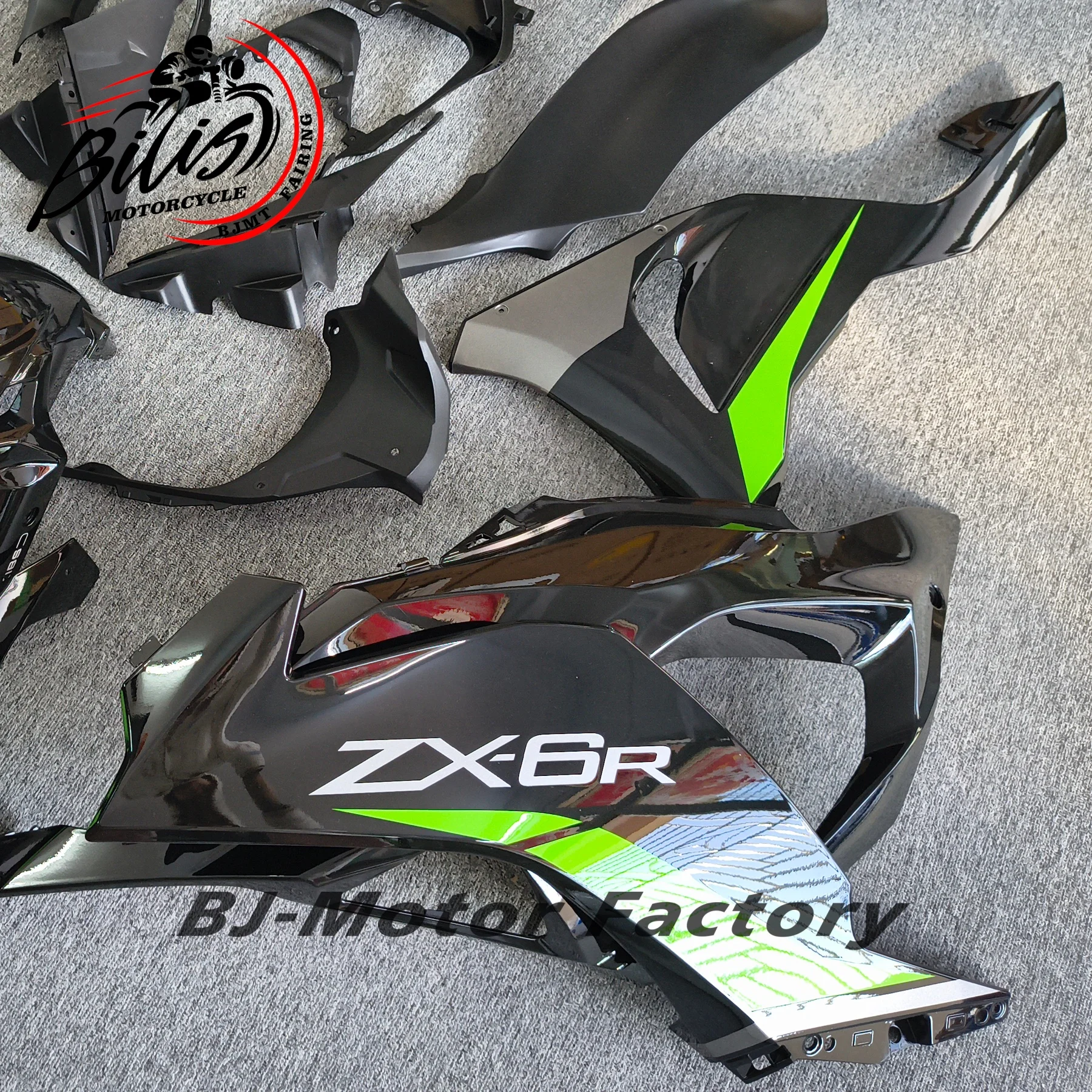 White Green Floral KRT Print Line Design Motorcycle For Kawasaki ZX6R 636 2023 2024 2025 ZX 6R Full Fairing Kit Bodywork Cowling
White Green Floral KRT Print Line Design Motorcycle For Kawasaki ZX6R 636 2023 2024 2025 ZX 6R Full Fairing Kit Bodywork Cowling