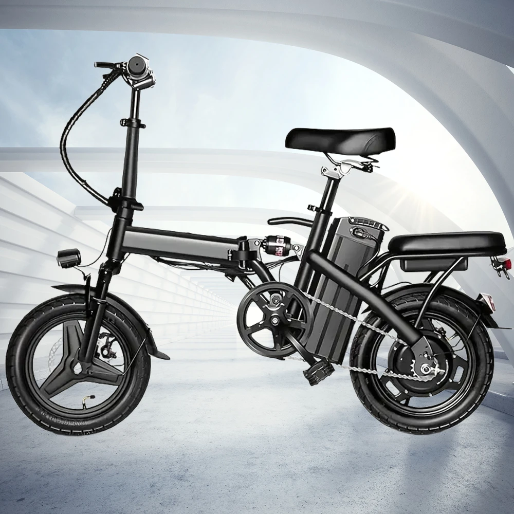 400W Peak Motor 14" Mini Folding Electric Motorcycles E Bike For Adults, 19.5Mph 19Miles 10AH Adults Electric Bicycle Ebike
400W Peak Motor 14" Mini Folding Electric Motorcycles E Bike For Adults, 19.5Mph 19Miles 10AH Adults Electric Bicycle Ebike