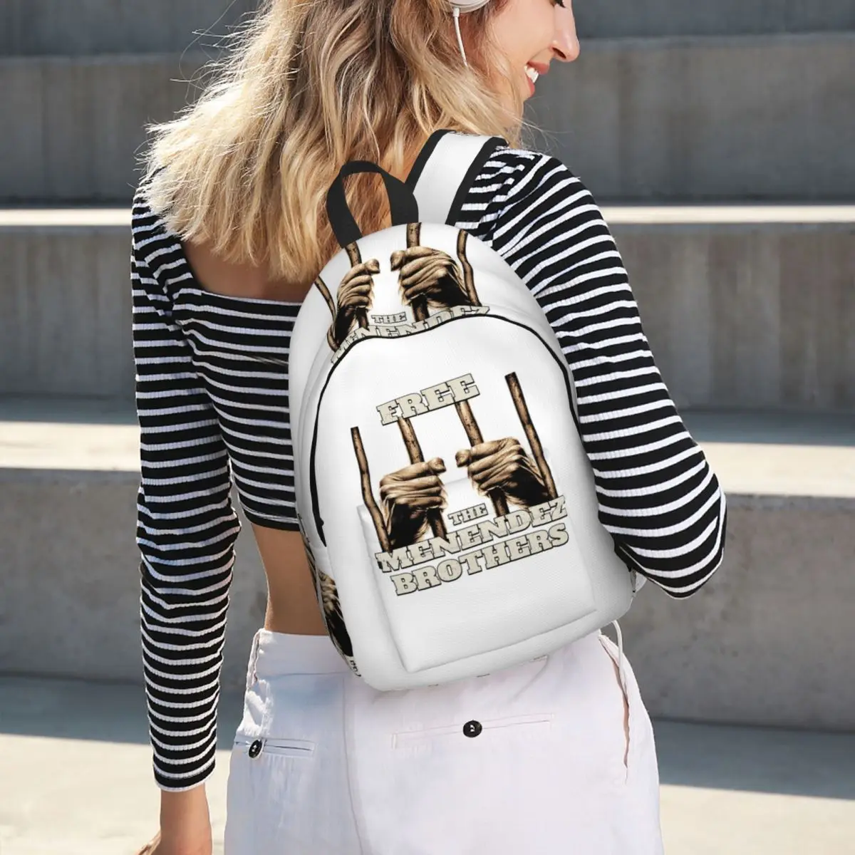 Free The Menendez Brothers Backpack Hot Sale Daypack Large Capacity Boys Girls BookBag School Bag Shoulder Bags for Men Women
Free The Menendez Brothers Backpack Hot Sale Daypack Large Capacity Boys Girls BookBag School Bag Shoulder Bags for Men Women