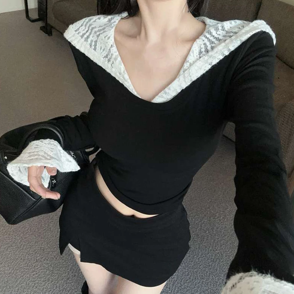 Hot Girl Style Shirt Hooded Long Sleeve Shirt Casual Commuting Black Hot Girl Style Hoodie Brand New Condition
Hot Girl Style Shirt Hooded Long Sleeve Shirt Casual Commuting Black Hot Girl Style Hoodie Brand New Condition