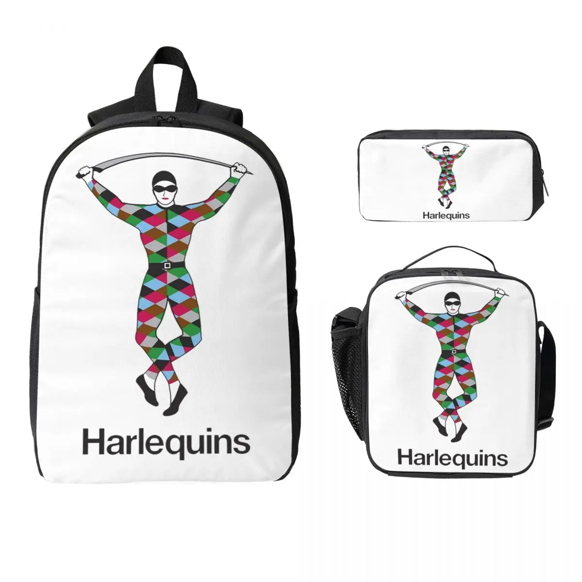 Harlequins-Merch Backpack Boys Girls BookBag School Bag Laptop Shoulder Bags 3ps Insulated Lunch Bag Pencil Case
Harlequins-Merch Backpack Boys Girls BookBag School Bag Laptop Shoulder Bags 3ps Insulated Lunch Bag Pencil Case