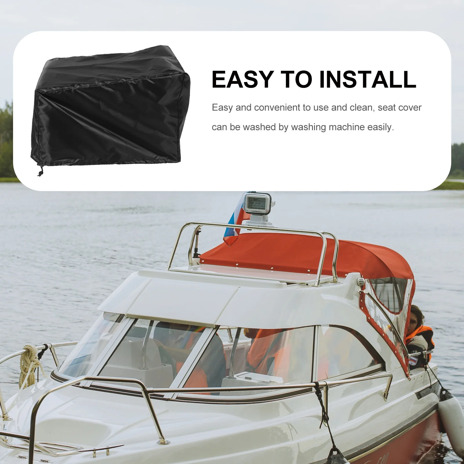 Waterproof Boat Seat Cover Silver Coated Oxford Material Heavy Duty Foldable Cover for Marine Chair Protection Outdoor Use Boat
Waterproof Boat Seat Cover Silver Coated Oxford Material Heavy Duty Foldable Cover for Marine Chair Protection Outdoor Use Boat