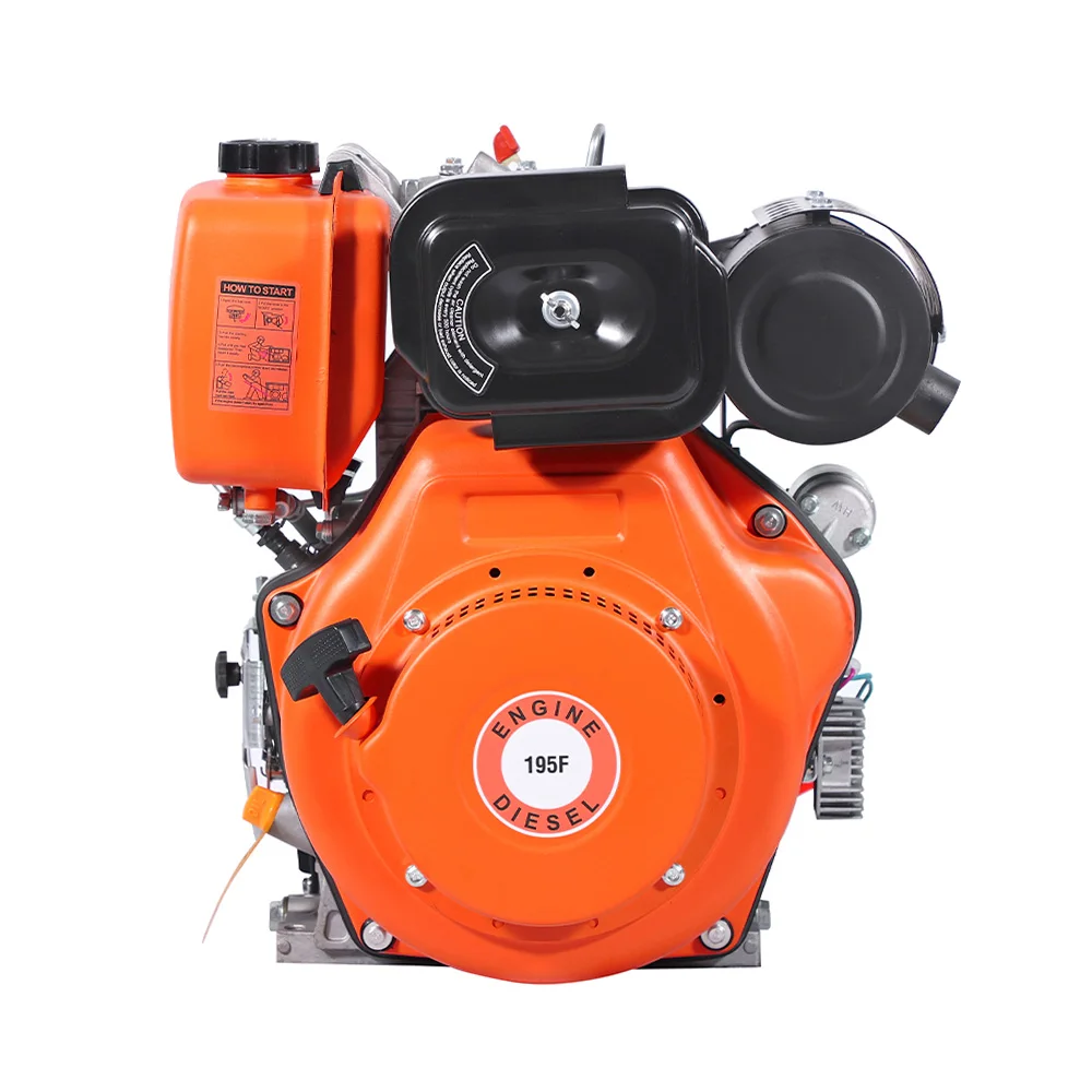 195F Air Cooled 4-Stroke Single Cylinder 9.5kw Diesel Engine
195F Air Cooled 4-Stroke Single Cylinder 9.5kw Diesel Engine
