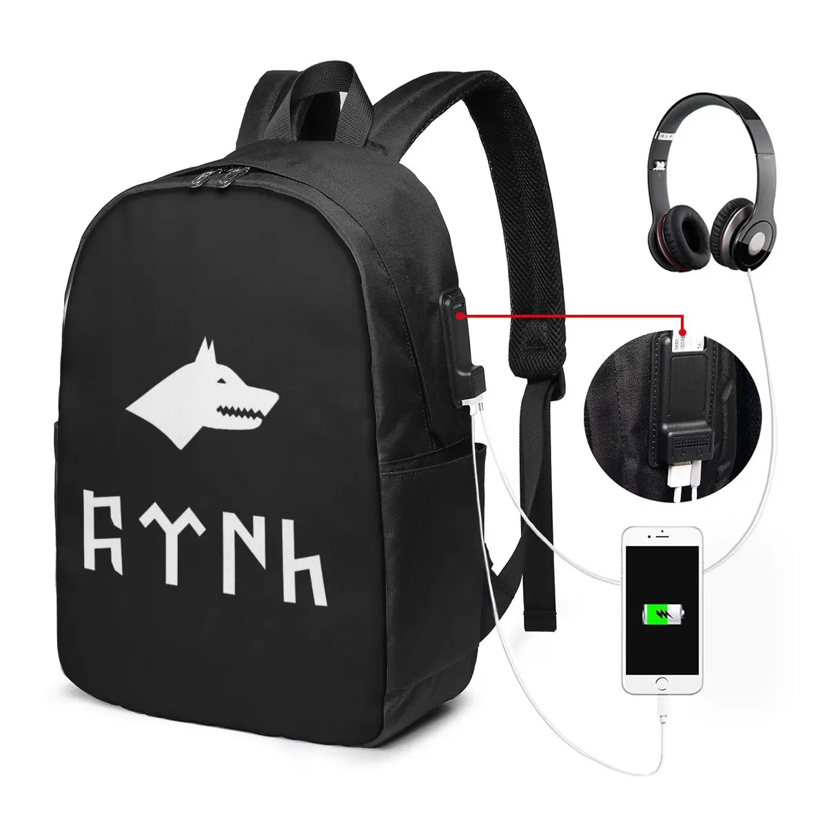 Bozkurt Song Logo Backpack Travel Notebook Bag Computer College Student School Bag Laptop Shoulder Bags for Men Women
Bozkurt Song Logo Backpack Travel Notebook Bag Computer College Student School Bag Laptop Shoulder Bags for Men Women