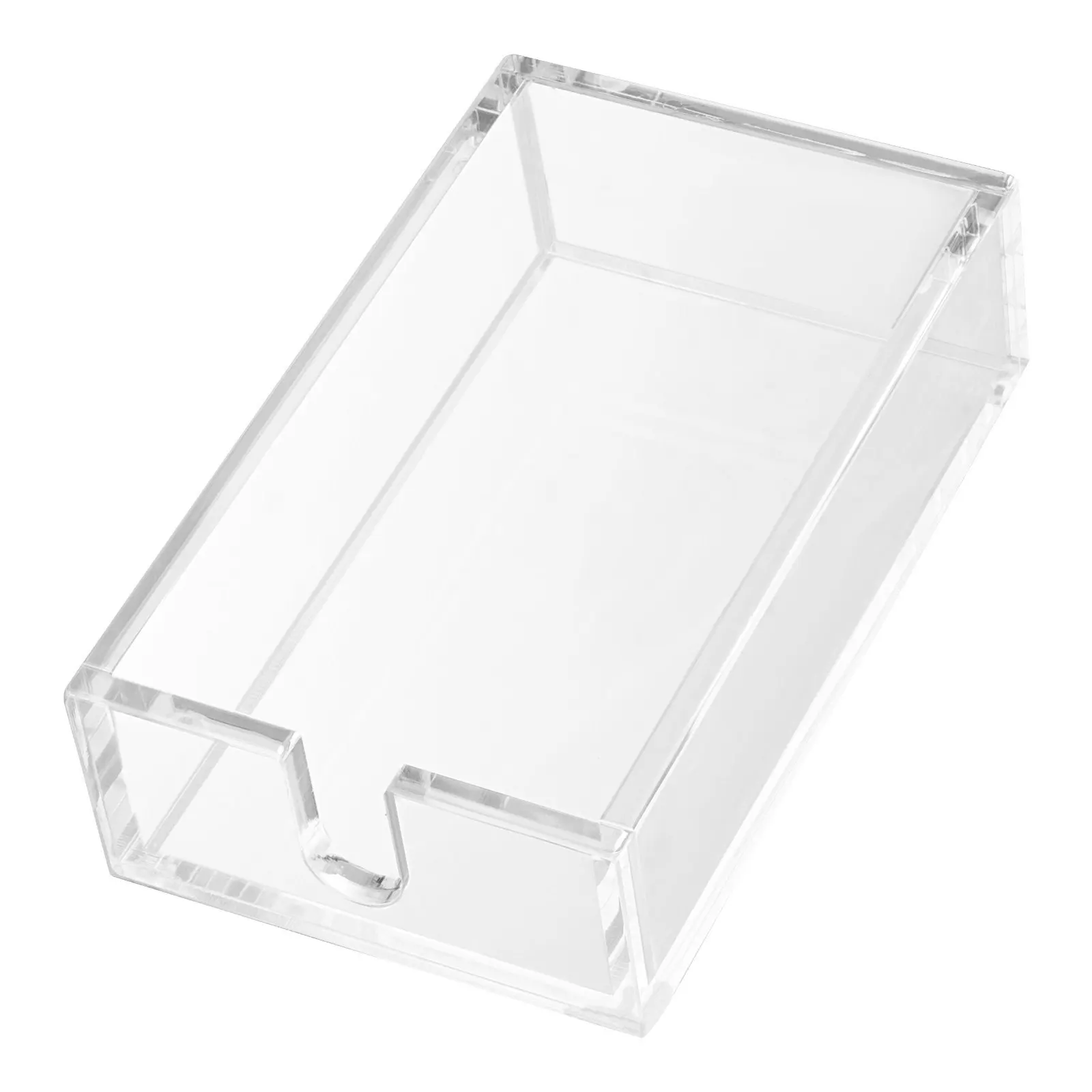 Acrylic Napkin Holder, 9.1 x 5.5 x 2.6 inch, Clear Bathroom Guest Towel Storage Tray with U-Shaped Opening, Disposable Paper
Acrylic Napkin Holder, 9.1 x 5.5 x 2.6 inch, Clear Bathroom Guest Towel Storage Tray with U-Shaped Opening, Disposable Paper