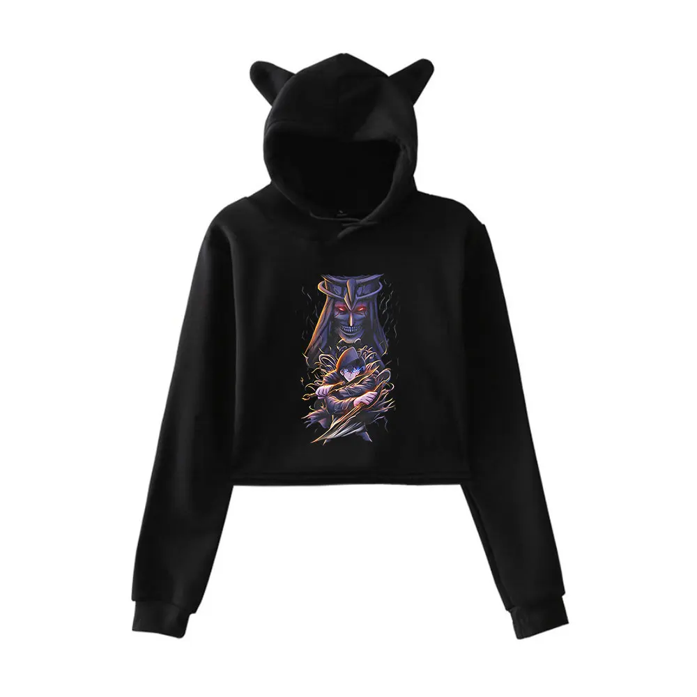 Solo Leveling Vintage 90s Streetwear logo Hoodie Merch Hoodies Sweatshirts for Girls Cat Ear Crop Fashion Sports Pullover
Solo Leveling Vintage 90s Streetwear logo Hoodie Merch Hoodies Sweatshirts for Girls Cat Ear Crop Fashion Sports Pullover