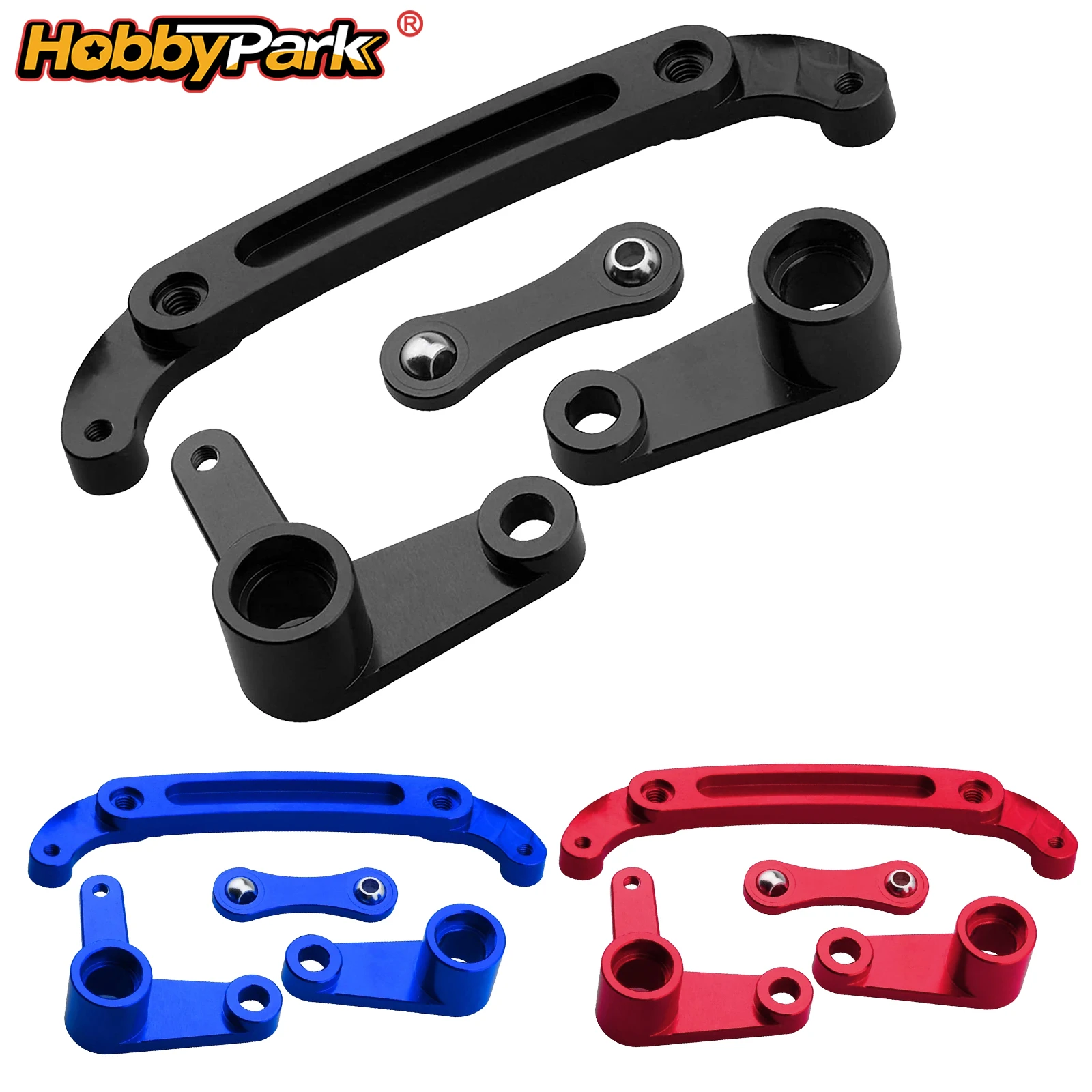 HobbyPark Aluminum Steering BellCrank Ackermann Link for Arrma1/10 Granite4X4 Typhon BigRock Senton Replaces AR340132
HobbyPark Aluminum Steering BellCrank Ackermann Link for Arrma1/10 Granite4X4 Typhon BigRock Senton Replaces AR340132