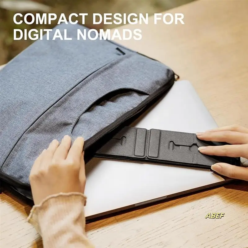 Magnetic Adjustable Travel Laptop Stand For Digital Nomads And Business Travelers. Compact, Foldable, For Desk Use
Magnetic Adjustable Travel Laptop Stand For Digital Nomads And Business Travelers. Compact, Foldable, For Desk Use