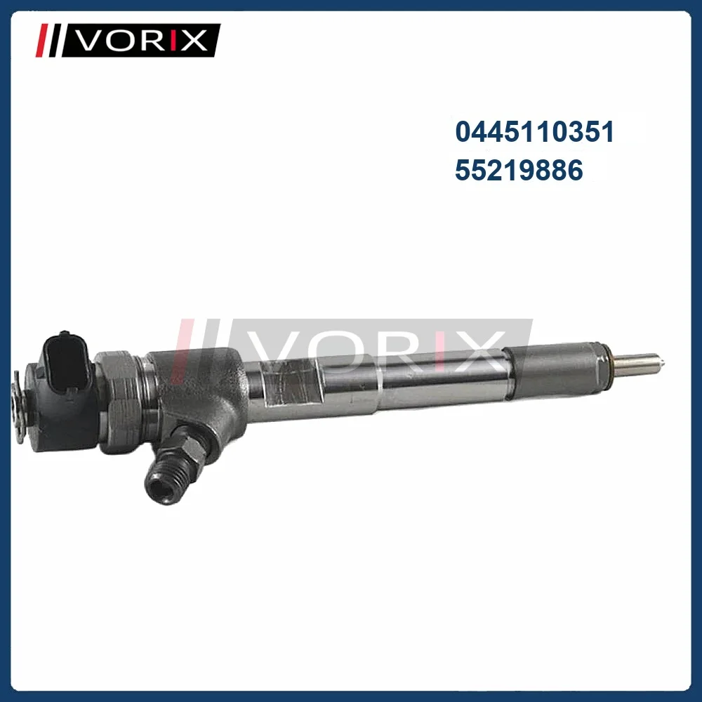 Fuel Injector 0445110351 55219886 Injection Spray for Ford Fiat Opel Suzuki
Fuel Injector 0445110351 55219886 Injection Spray for Ford Fiat Opel Suzuki