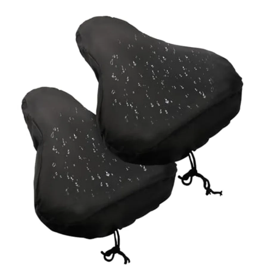 Bike Seat Cover for Outdoor Cycling, Waterproof Polyester, Black, Rainproof and Dustproof with Drawstring
Bike Seat Cover for Outdoor Cycling, Waterproof Polyester, Black, Rainproof and Dustproof with Drawstring
