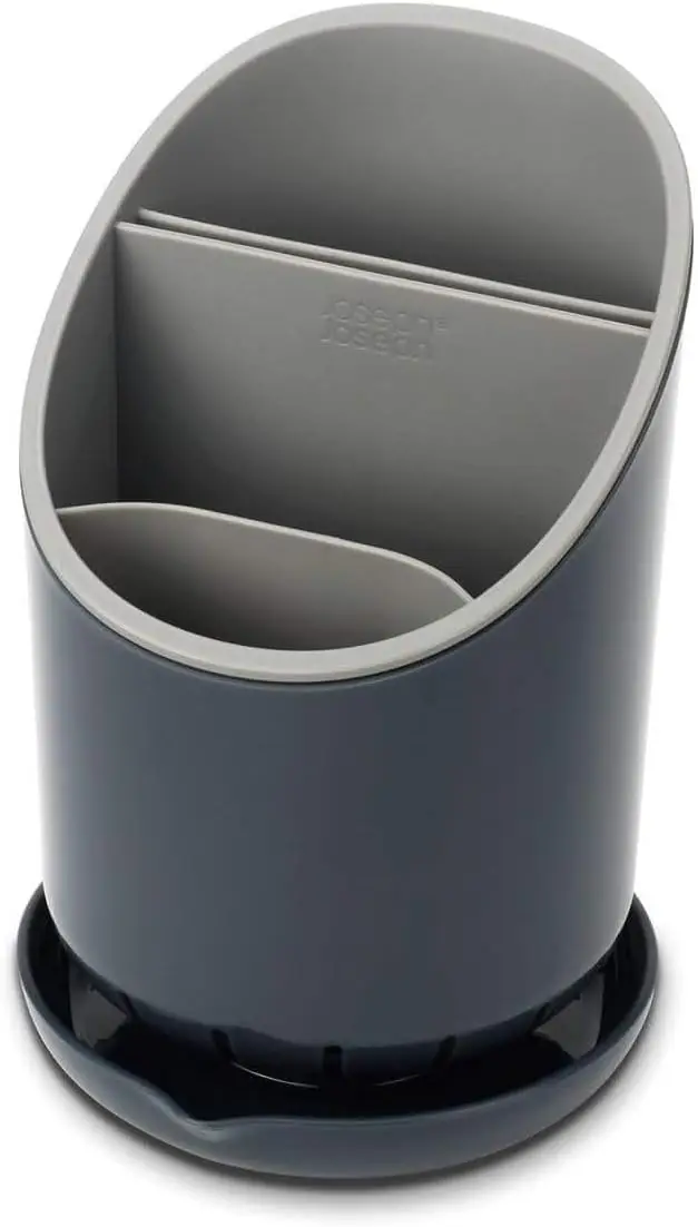 Joseph Joseph Dock Cutlery Drainer and Organizer, Dark Grey/Grey
Joseph Joseph Dock Cutlery Drainer and Organizer, Dark Grey/Grey