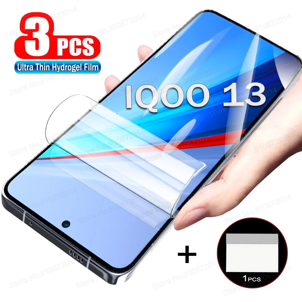 3PCS Screen Protector For VIVO IQOO 13 12 Pro Ultra Thin HD Hydrogel Film For IQOO NEO 10 9 9S 8 11 Pro Z9 Turbo Soft Gel Film
3PCS Screen Protector For VIVO IQOO 13 12 Pro Ultra Thin HD Hydrogel Film For IQOO NEO 10 9 9S 8 11 Pro Z9 Turbo Soft Gel Film