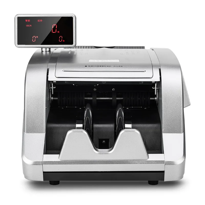 Four types of banknote counting machine, dual display screen, boot self-test alarm prompt, banknote detector
Four types of banknote counting machine, dual display screen, boot self-test alarm prompt, banknote detector