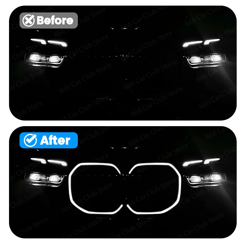 LED Car Front Hood Grille For BMW New 7 Series G70 i7 Style Kidney Grille Front Grill Grid M Sport Illuminated With Lamp
LED Car Front Hood Grille For BMW New 7 Series G70 i7 Style Kidney Grille Front Grill Grid M Sport Illuminated With Lamp