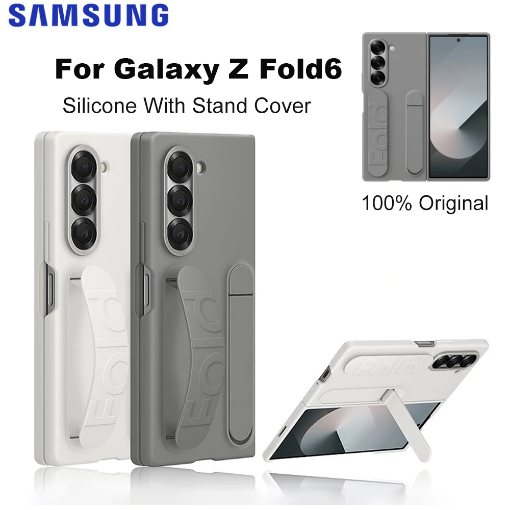 Original Samsung Galaxy Z Fold 6 Silicone Case with Stand Cover for Galaxy Z Fold6 with Stand Silicone Grip Protective Case
Original Samsung Galaxy Z Fold 6 Silicone Case with Stand Cover for Galaxy Z Fold6 with Stand Silicone Grip Protective Case