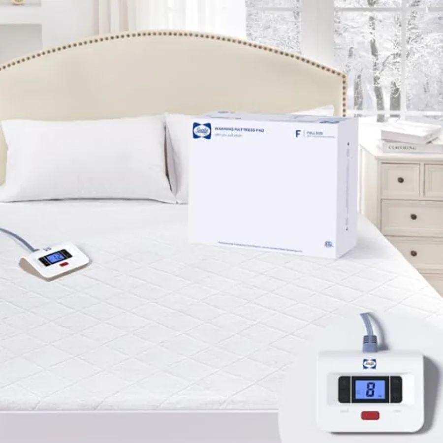 Heated Mattress Pad Size with Plush Top Coral Fleece Electric Bed Warmer Single Controller 10 Heat Settings and Auto Off 1-12 H
Heated Mattress Pad Size with Plush Top Coral Fleece Electric Bed Warmer Single Controller 10 Heat Settings and Auto Off 1-12 H