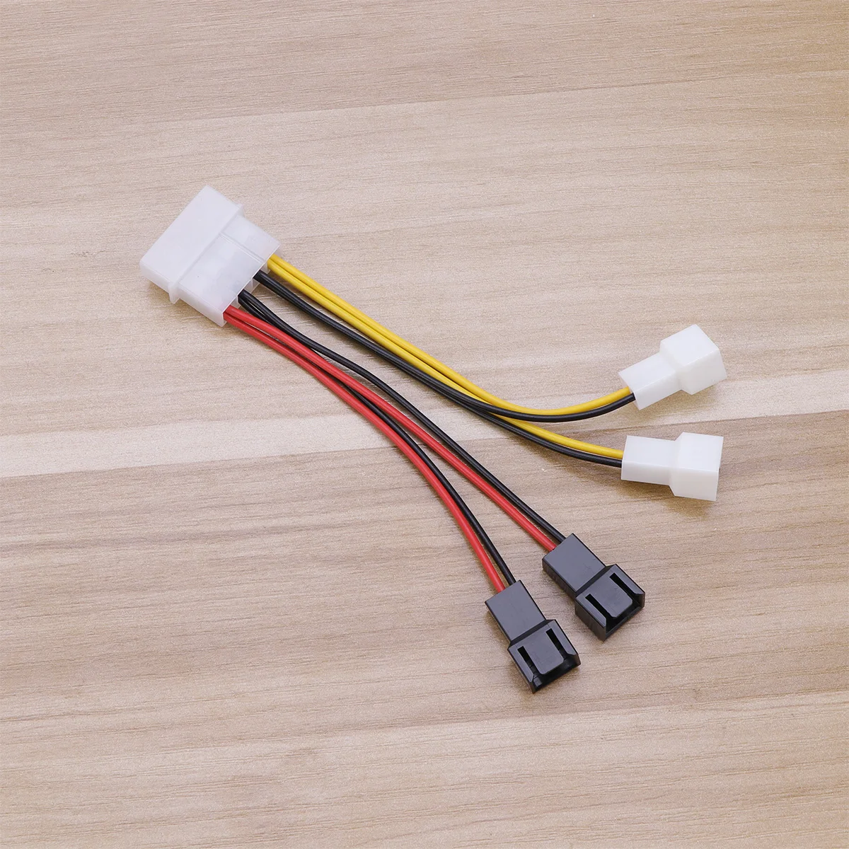 PWM Fan Splitter Extension Cables PC Black Bundle Multiple Fan Automatic Speed Regulation Easy Parallel 
PWM Fan Splitter Extension Cables PC Black Bundle Multiple Fan Automatic Speed Regulation Easy Parallel