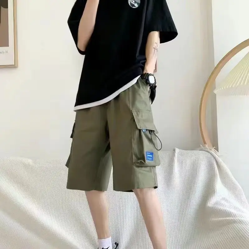 Japanese Style Casual Men's Cargo Shorts for Summer 2026 Lightweight Trendy Loose Fit Mid-Length Multi-Pocket Large Size
Japanese Style Casual Men's Cargo Shorts for Summer 2026 Lightweight Trendy Loose Fit Mid-Length Multi-Pocket Large Size