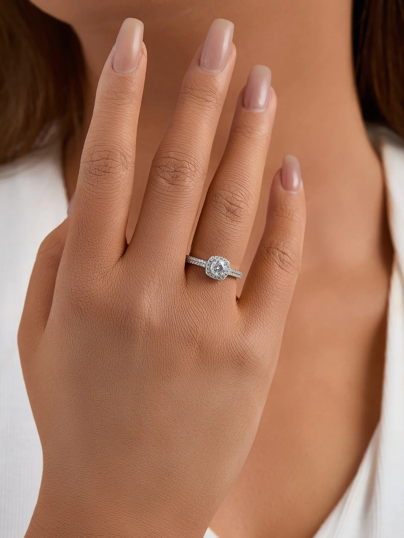 5mm Moissanite Rings 925 Sterling Silver Ring for Women with Gra Certificate 0.83ct Rings Engagement
5mm Moissanite Rings 925 Sterling Silver Ring for Women with Gra Certificate 0.83ct Rings Engagement