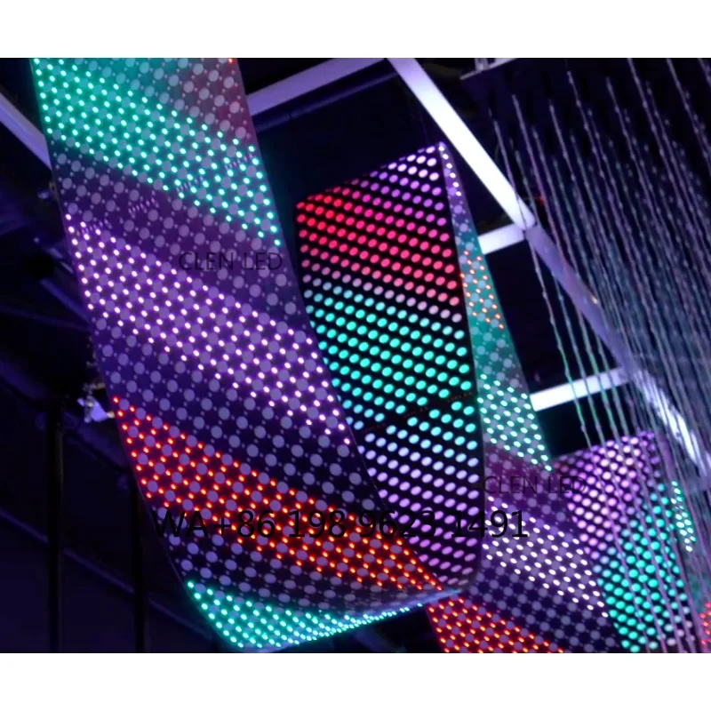 24V P15mm RGB Flexible LED Pixel Strip Addressable Stage Disco Light for Exhibition Show Event Decorative Lighting
24V P15mm RGB Flexible LED Pixel Strip Addressable Stage Disco Light for Exhibition Show Event Decorative Lighting