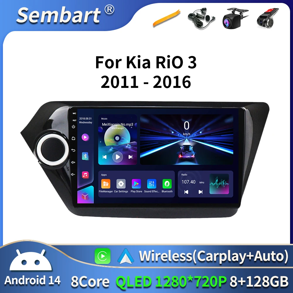 2Din Carplay Multimedia Screnn Android 14 For Kia RiO 3 2011 - 2016 Car Radio Video Audio Player GPS Navigation Autoradio Wifi
2Din Carplay Multimedia Screnn Android 14 For Kia RiO 3 2011 - 2016 Car Radio Video Audio Player GPS Navigation Autoradio Wifi