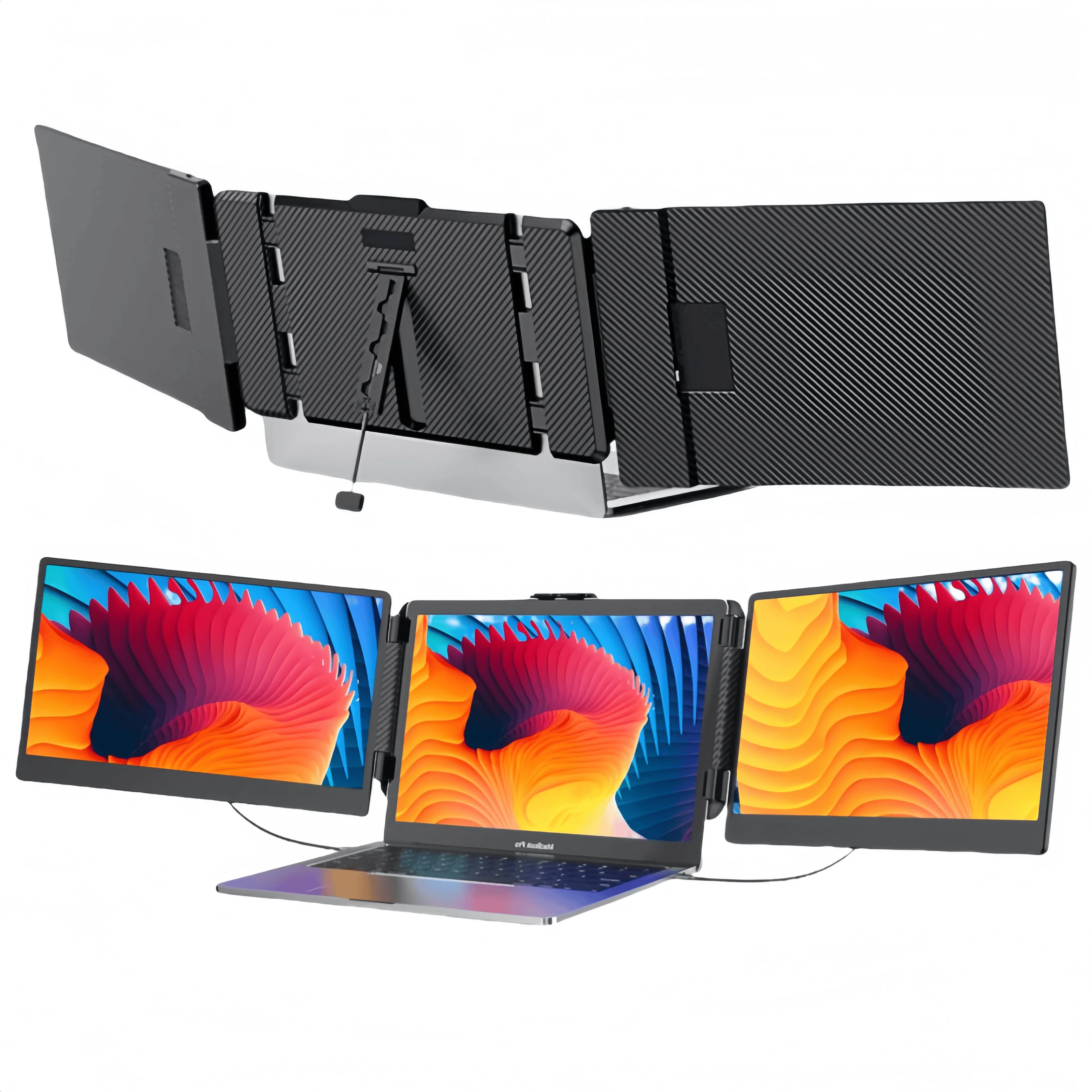 Kwumsy OEM Ultra-Slim Triple Portable 1080P FHD IPS Laptop Screen With Type C USB Interface Compatible Windows PS5
Kwumsy OEM Ultra-Slim Triple Portable 1080P FHD IPS Laptop Screen With Type C USB Interface Compatible Windows PS5