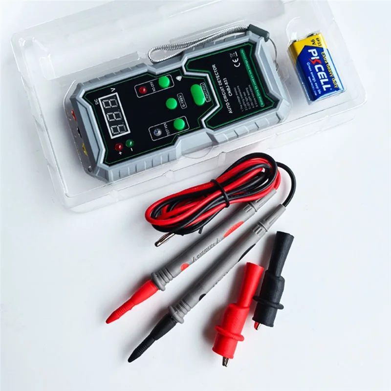 Тестер низковольтных цепей постоянного тока для транспортных средств, диагностический инструмент электрической системы для автомобиля, мотоцикла, экскаватора 
Тестер низковольтных цепей постоянного тока для транспортных средств, диагностический инструмент электрической системы для автомобиля, мотоцикла, экскаватора