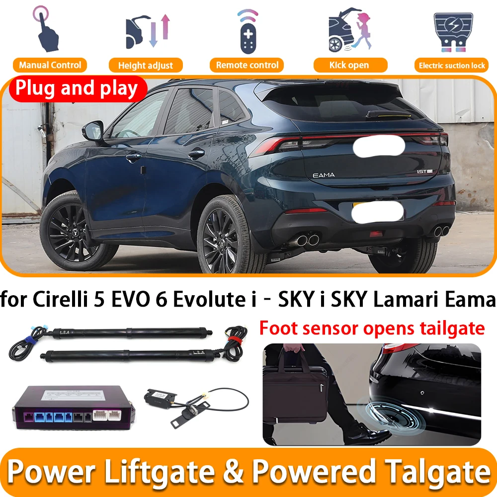 for Cirelli 5 EVO 6 Evolute i‑SKY i SKY Lamari Eama OEM Electric Automatic Powered Tailgate Power Liftgate System Trunk Lift Ki
for Cirelli 5 EVO 6 Evolute i‑SKY i SKY Lamari Eama OEM Electric Automatic Powered Tailgate Power Liftgate System Trunk Lift Ki