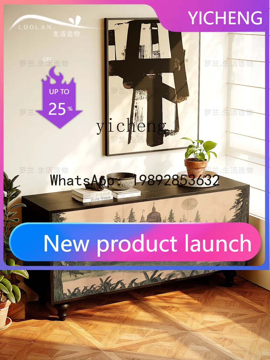 Mid-Ancient Solid Wood Home Cabinet Living Room and Kitchen Sideboard Cabinet Balcony Storage Storage Cabinet
Mid-Ancient Solid Wood Home Cabinet Living Room and Kitchen Sideboard Cabinet Balcony Storage Storage Cabinet