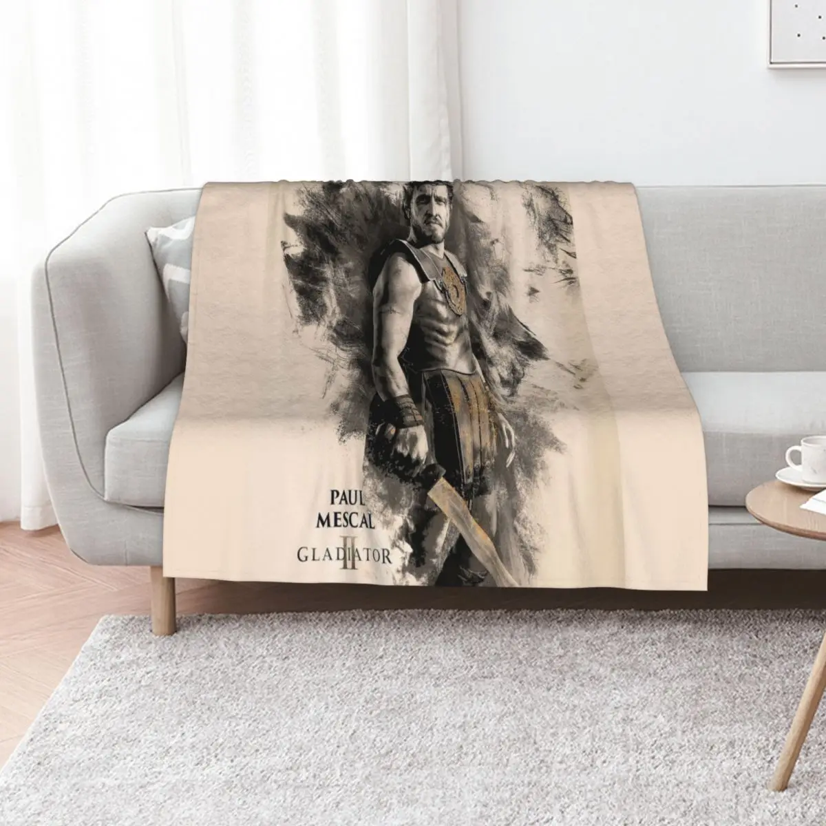Paul Mescal Gladiator 2 Throw Blanket Cozy Throw Blanket for Bed Sofa Chair
Paul Mescal Gladiator 2 Throw Blanket Cozy Throw Blanket for Bed Sofa Chair