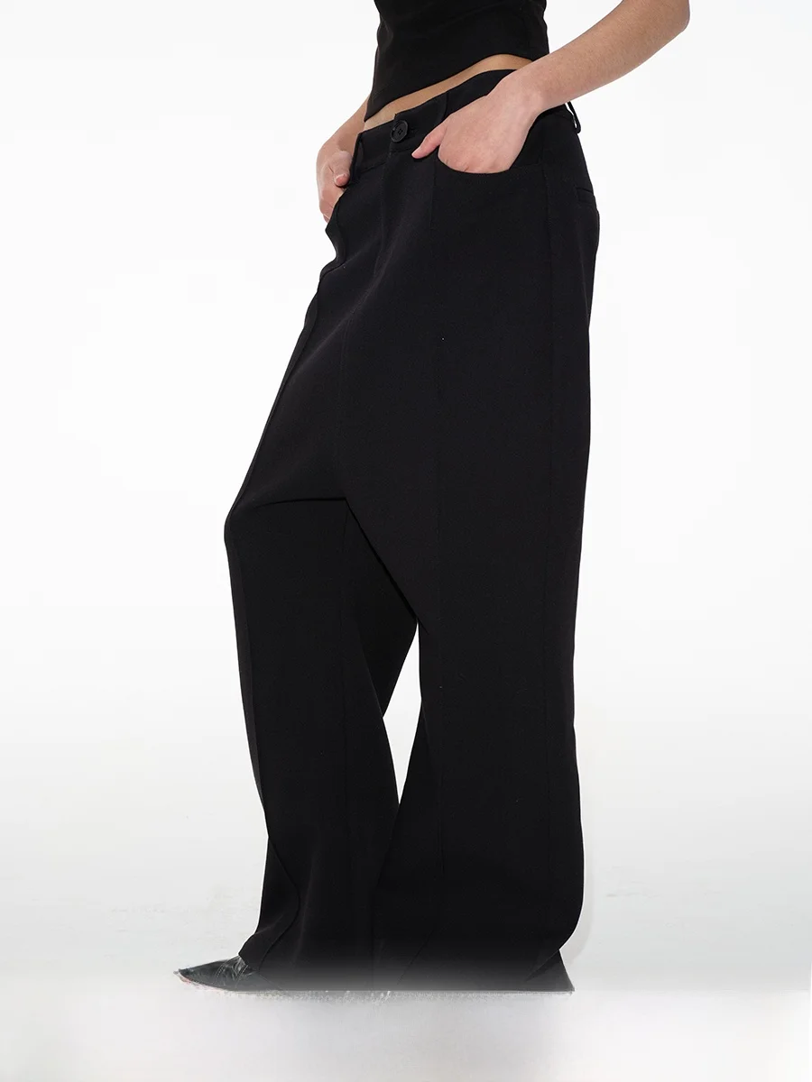 Low Waist Flared JCAESAR Suit Pants Premium Fabric Casual Feel Stitch Design Straight Leg Zipper mid Waist Long Polyester
Low Waist Flared JCAESAR Suit Pants Premium Fabric Casual Feel Stitch Design Straight Leg Zipper mid Waist Long Polyester