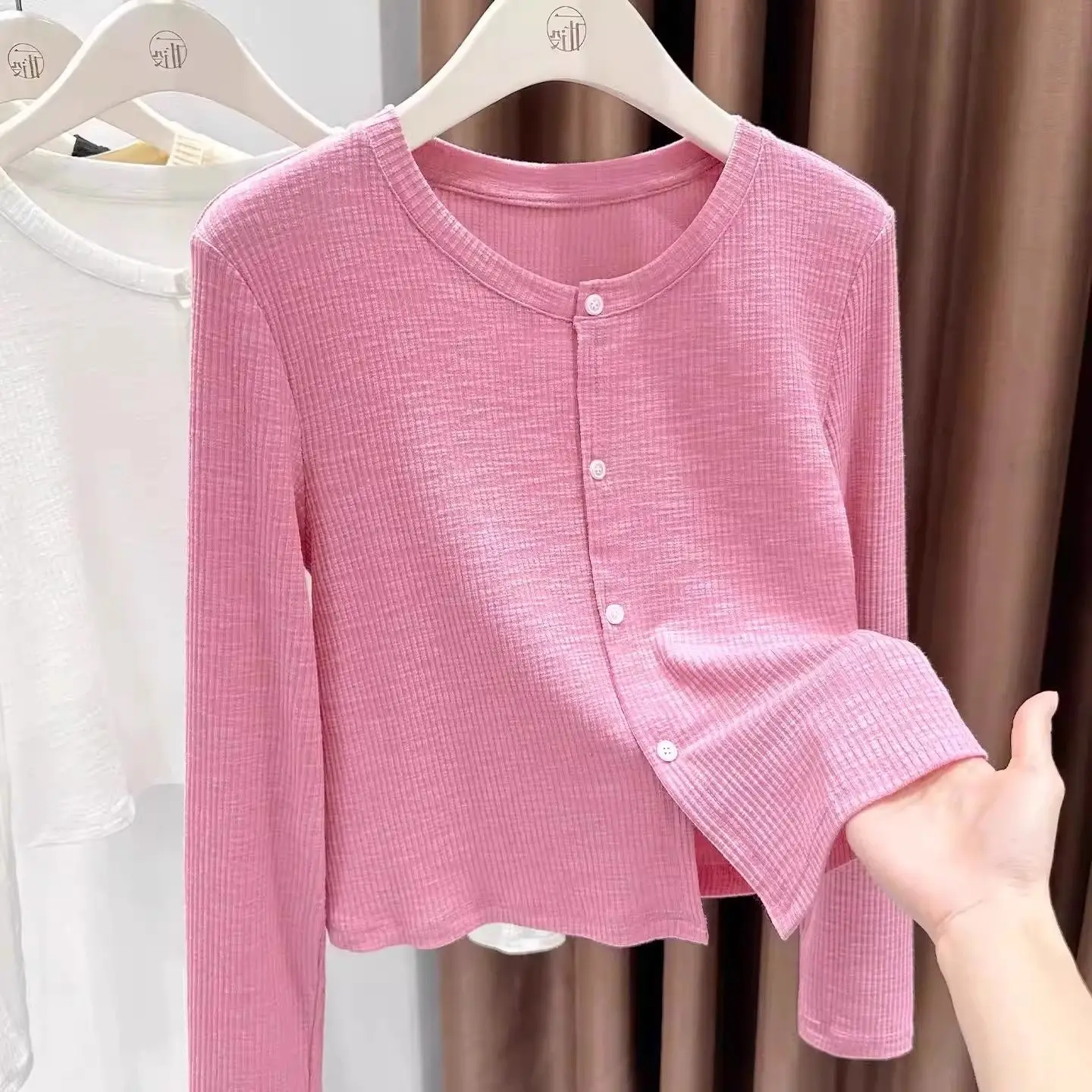 Women's Bamboo Rayon Long Sleeve Open Cardigan Sun Protection Beachwear Summer 2026 Korean Style Slim Fit Short Coat
Women's Bamboo Rayon Long Sleeve Open Cardigan Sun Protection Beachwear Summer 2026 Korean Style Slim Fit Short Coat