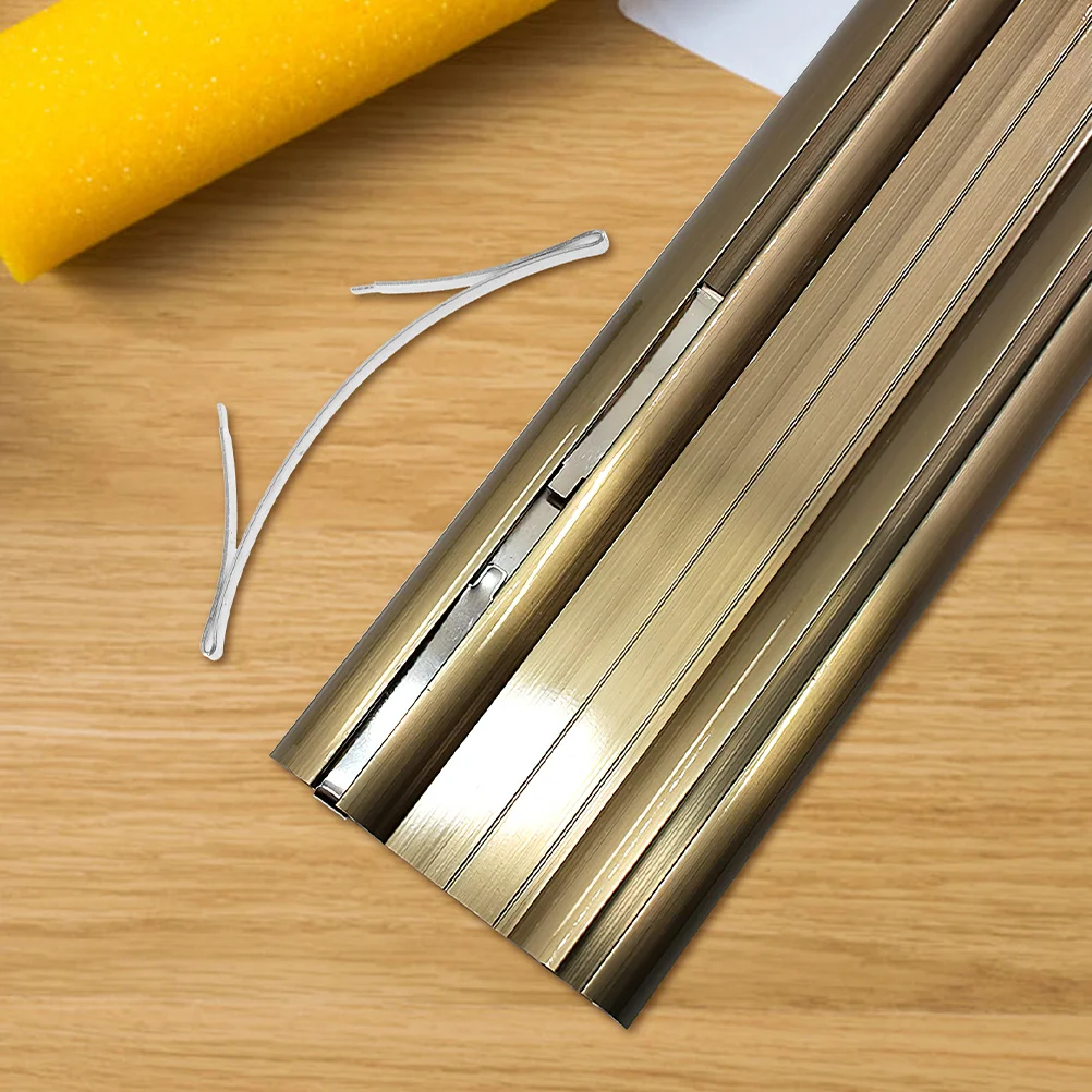 4 Pcs Titanium Alloy Sliding Door Wardrobe Bottom Track Positioner Accessories System Supply Positoner for Systems
4 Pcs Titanium Alloy Sliding Door Wardrobe Bottom Track Positioner Accessories System Supply Positoner for Systems