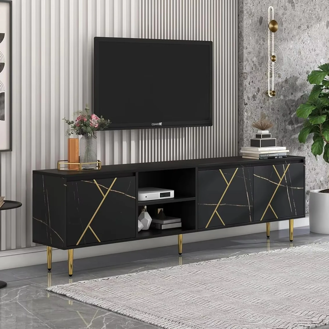 !@Combohome Modern Simple Wooden TV Stand with Storage Drawer for Home or Apartment for Bedroom or Living Room Use Also for Hote
!@Combohome Modern Simple Wooden TV Stand with Storage Drawer for Home or Apartment for Bedroom or Living Room Use Also for Hote