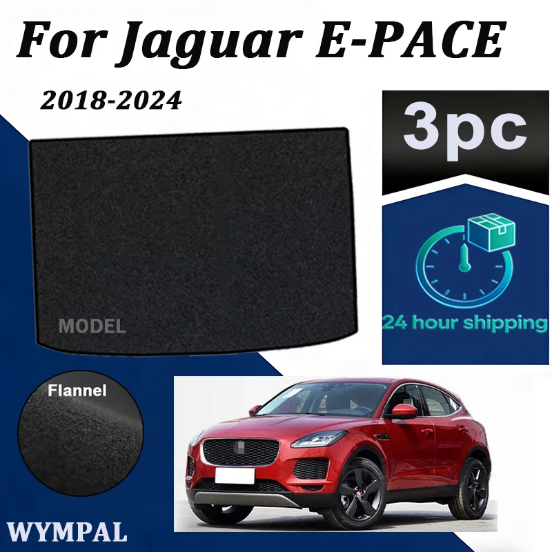 Нейлоновый коврик в багажник для Jaguar E-PACE 2018-2024, черный, аксессуар для защиты пола багажного отсека
Нейлоновый коврик в багажник для Jaguar E-PACE 2018-2024, черный, аксессуар для защиты пола багажного отсека