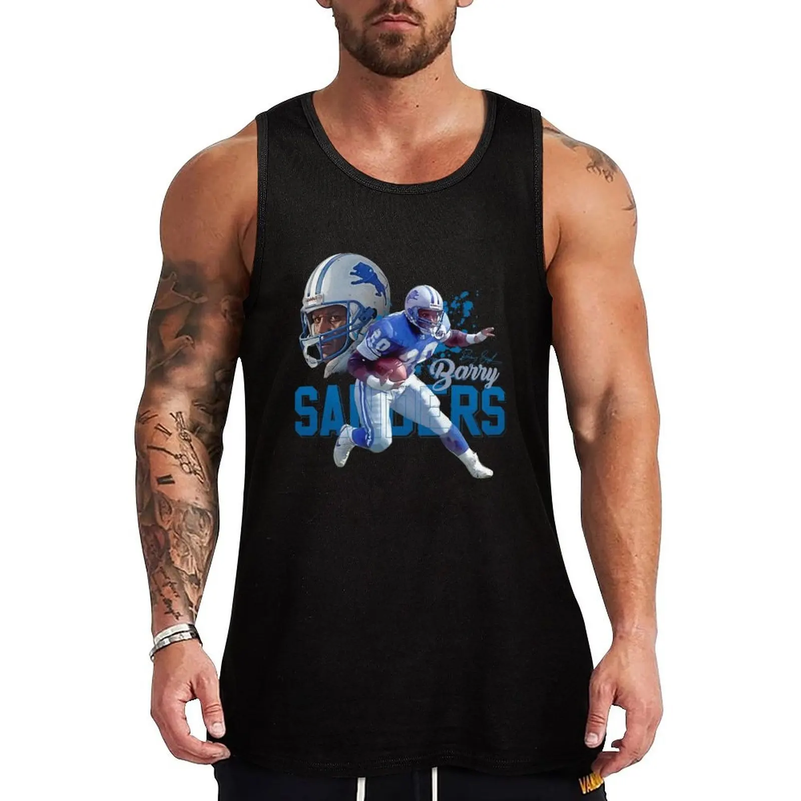 Barry Sanders Tank Top Comfort Stretch Tank Top Relaxed Fit Sleeveless
Barry Sanders Tank Top Comfort Stretch Tank Top Relaxed Fit Sleeveless
